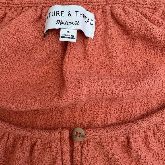 MADEWELL Texture & Thread | Tiered-Sleeve Top - Picture 4 of 9